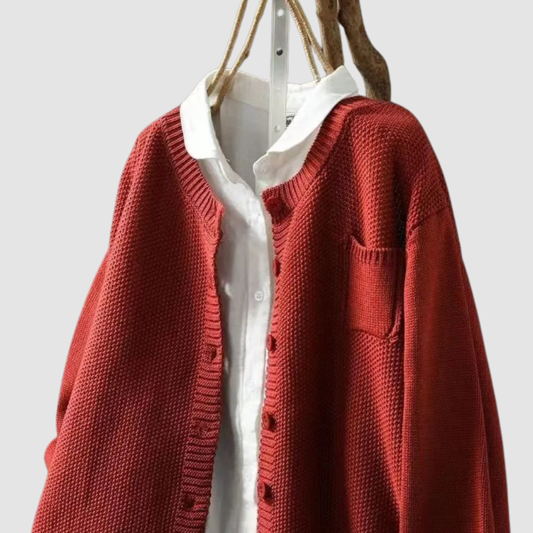 Warme Strickjacke aus besonders weichem Garn – Produktansicht 7