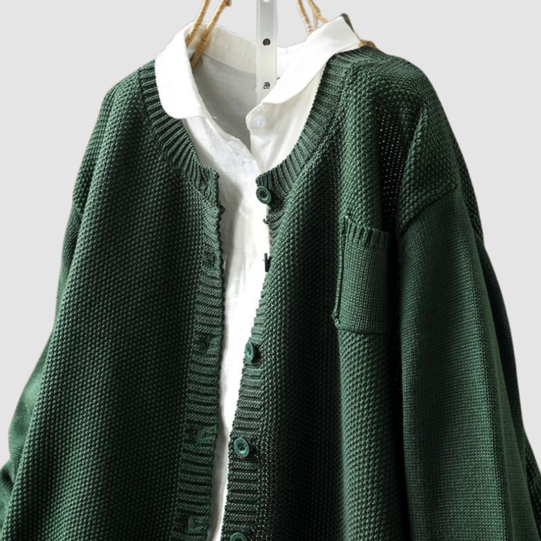 Warme Strickjacke aus besonders weichem Garn – Produktansicht 10