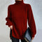Trendiger gestrickter Rollkragenpullover – Produktansicht 3