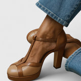 Elegante, bequeme Pumps im Vintage-Look – Produktansicht 2