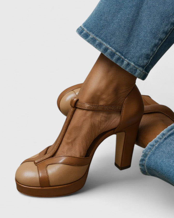 Elegante, bequeme Pumps im Vintage-Look – Produktansicht 2