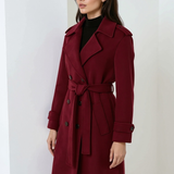 Langer Wintermantel für Damen – Produktansicht 3
