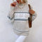 Vintage-Rollkragenpullover mit Schneeflockenmuster – Produktansicht 4