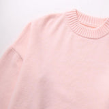 Trendiger Oversize-Pullover mit Rundhalsausschnitt – Produktansicht 8