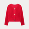 Eleganter geknöpfter Cardigan aus weichem Strick – Produktansicht 4