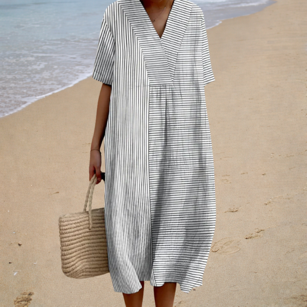 Sommerkleid aus leichtem, atmungsaktivem Stoff – Produktansicht 1