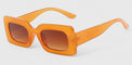 Sonnenbrille mit UV400-Gläsern und klarer Form – Produktansicht 14