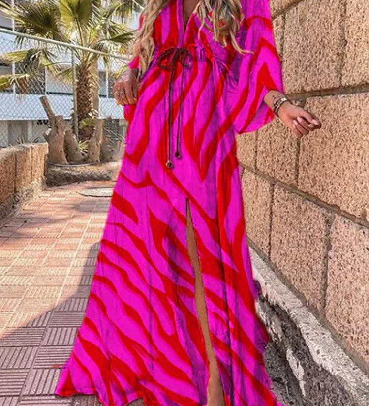 Bequemes Kaftankleid für den Urlaub – Produktansicht 3