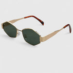 Markante Sonnenbrille im geradlinigen Design – Produktansicht 4