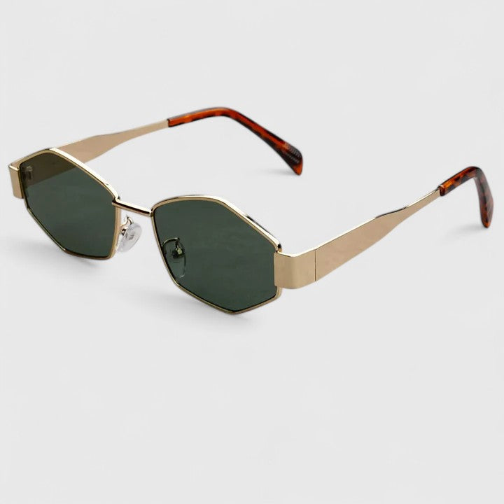Markante Sonnenbrille im geradlinigen Design – Produktansicht 4