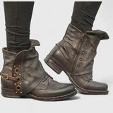Bequeme Stiefel mit weicher Dämpfung in Wickeloptik – Produktansicht 1