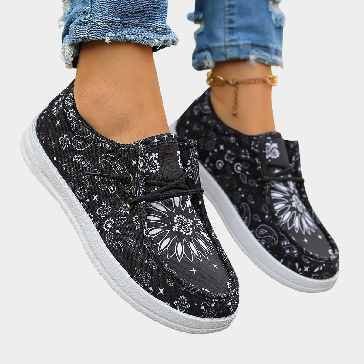 Bequeme Schuhe im entspannten Boho-Look – Produktansicht 1