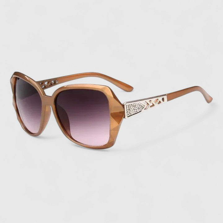 Sonnenbrille mit kantiger Fassung – Produktansicht 1