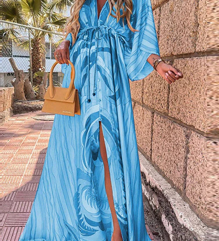 Bequemes Kaftankleid für den Urlaub – Produktansicht 2