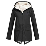 Lange Jacke mit Fleecefutter – Produktansicht 3