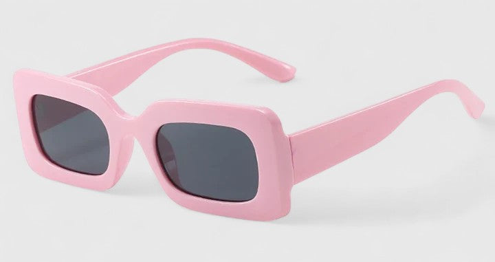 Sonnenbrille mit UV400-Gläsern und klarer Form – Produktansicht 12