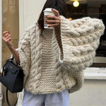 Warmer Strickpullover aus dicker Maschenware – Produktansicht 4