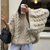 Warmer Strickpullover aus dicker Maschenware – Produktansicht 4