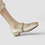 Bequeme Mary-Jane-Schuhe mit Blockabsatz – Produktansicht 14