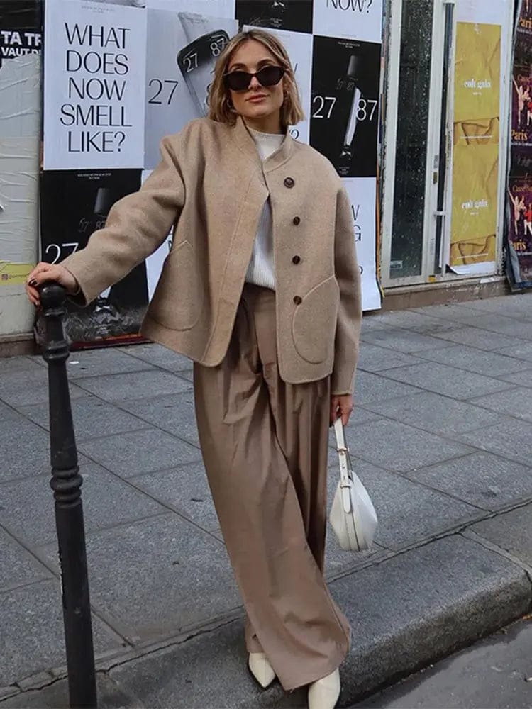 Premium-Oversize-Wolljacke – Produktansicht 2