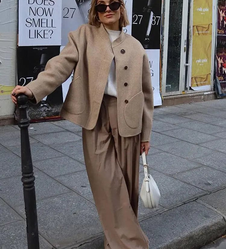 Premium-Oversize-Wolljacke – Produktansicht 2