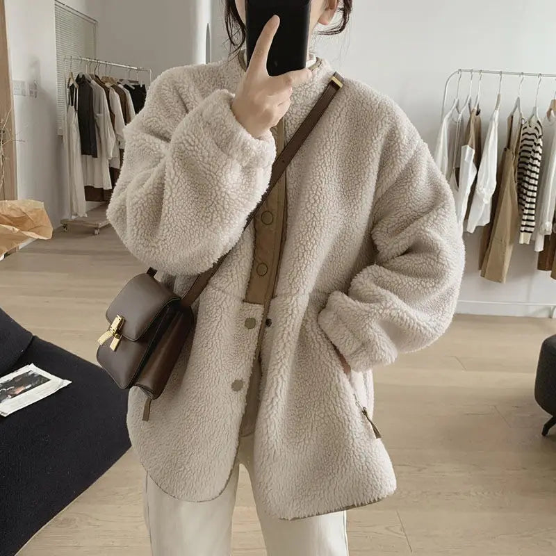 Premium-Teddyjacke – Produktansicht 2