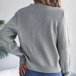 Eleganter Pullover mit Rundhalsausschnitt – Produktansicht 4