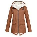 Lange Jacke mit Fleecefutter – Produktansicht 1