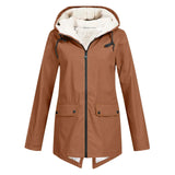 Lange Jacke mit Fleecefutter – Produktansicht 1
