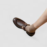 Bequeme Mary-Jane-Schuhe mit eckiger Spitze – Produktansicht 4
