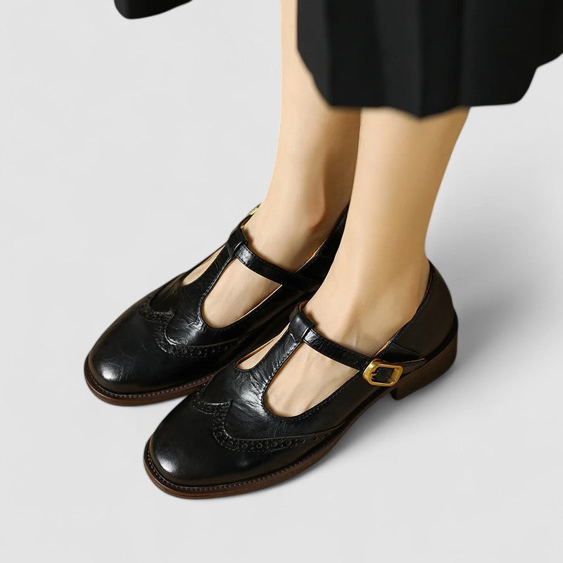 Bequeme Mary-Jane-Schuhe mit gepolsterter Sohle – Produktansicht 6