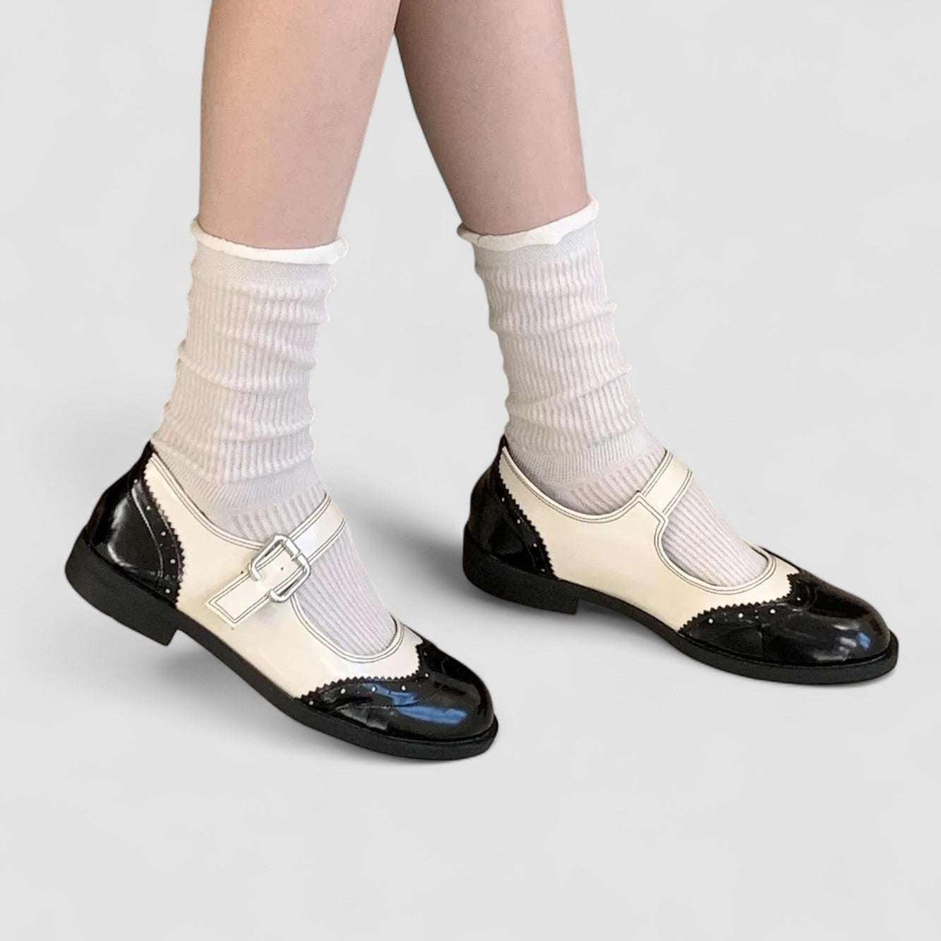 Mary-Jane-Schuhe mit weicher Polstersohle – Produktansicht 1