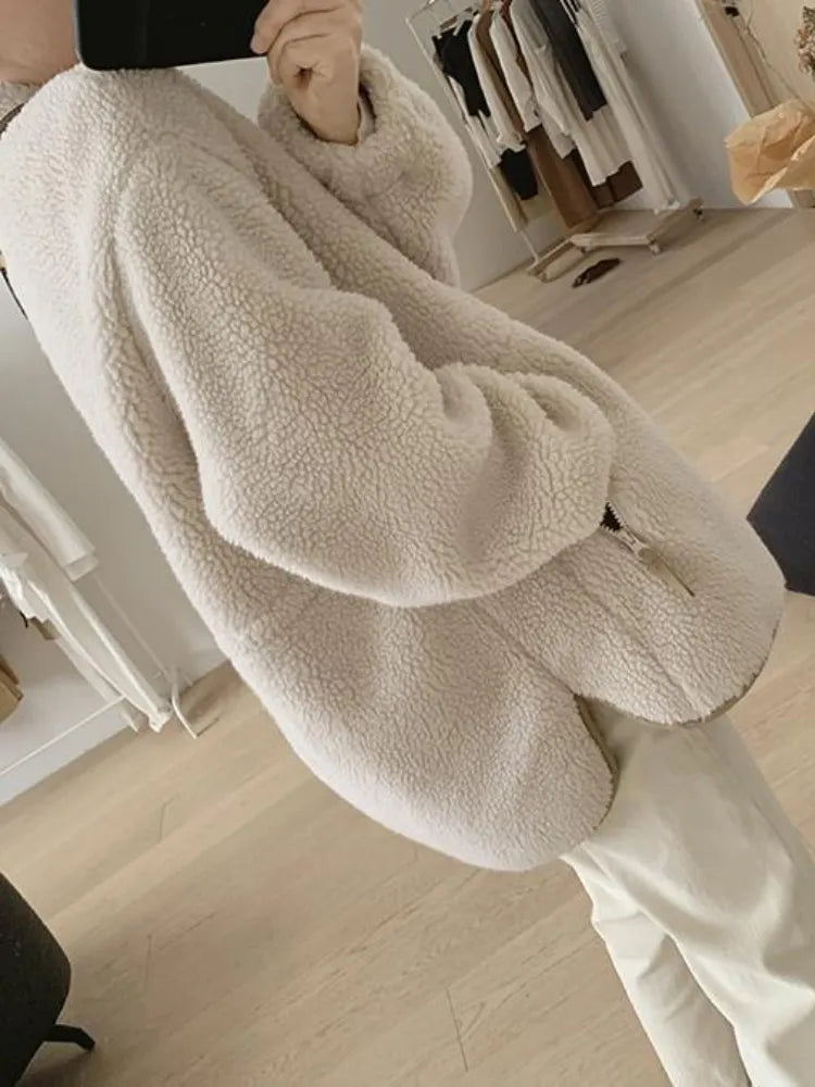 Premium-Teddyjacke – Produktansicht 3