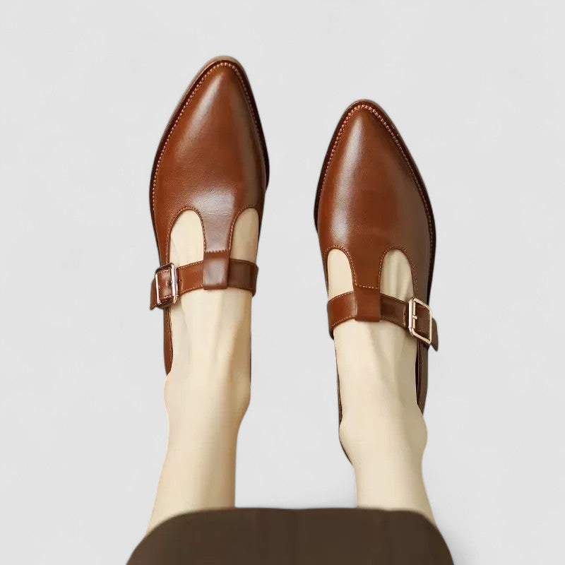 Bequeme Mary-Jane-Schuhe mit Blockabsatz – Produktansicht 2