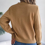 Eleganter Pullover mit Rundhalsausschnitt – Produktansicht 6