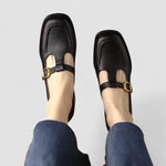 Bequeme Mary-Jane-Schuhe mit T-Riemen – Produktansicht 4