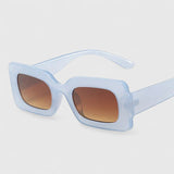 Sonnenbrille mit UV400-Gläsern und klarer Form – Produktansicht 9