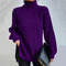 Trendiger gestrickter Rollkragenpullover – Produktansicht 4