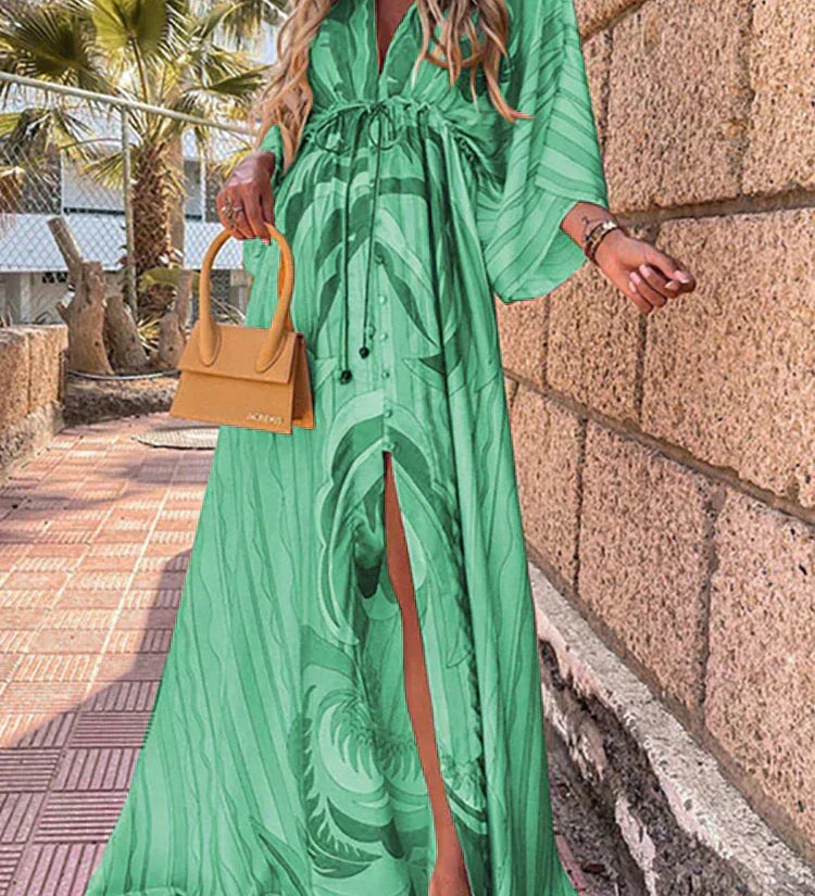 Bequemes Kaftankleid für den Urlaub – Produktansicht 6