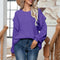 Strickpullover mit eleganten Rippstrick-Ärmeln – Produktansicht 3