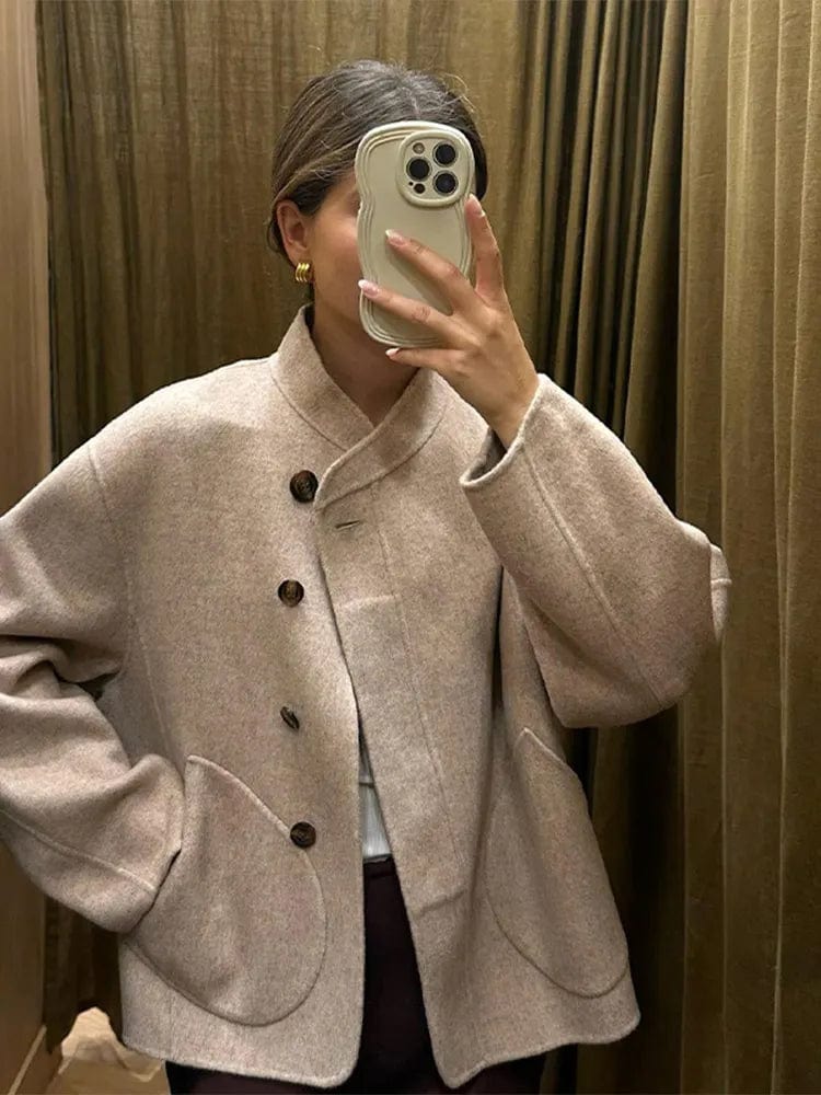 Premium-Oversize-Wolljacke – Produktansicht 4