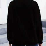 Sweatshirt mit verspieltem Herzchen-Print – Produktansicht 3