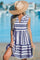 Bequemes Sommerkleid mit geometrischem Muster – Produktansicht 4