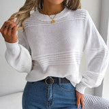 Eleganter Pullover mit Rundhalsausschnitt – Produktansicht 1