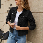Jeansjacke für Damen – Produktansicht 3