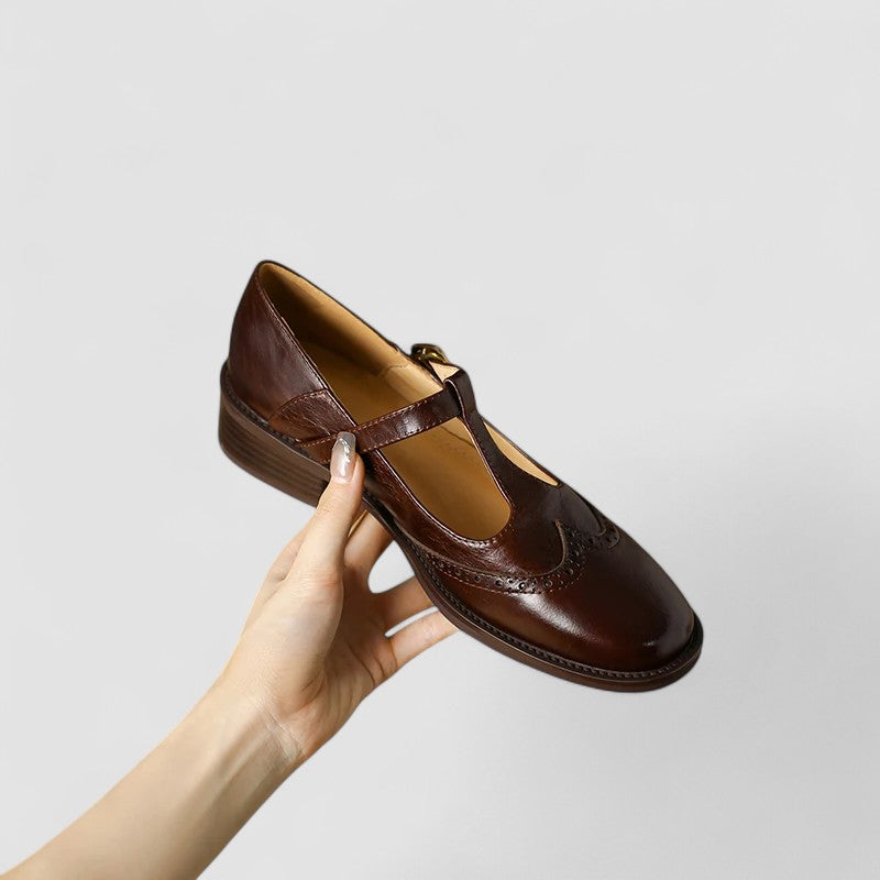 Bequeme Mary-Jane-Schuhe mit gepolsterter Sohle – Produktansicht 11