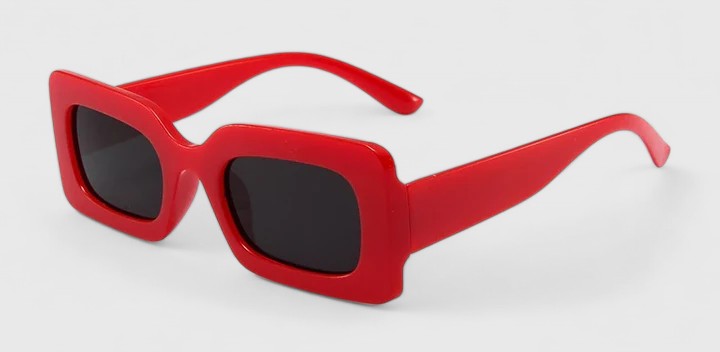 Sonnenbrille mit UV400-Gläsern und klarer Form – Produktansicht 6