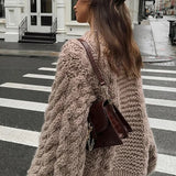 Warmer Strickpullover aus dicker Maschenware – Produktansicht 3