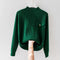 Eleganter Pullover mit Stehkragen aus Rippstrick – Produktansicht 5