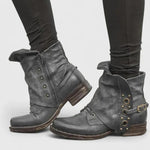 Bequeme Stiefel mit weicher Dämpfung in Wickeloptik – Produktansicht 3